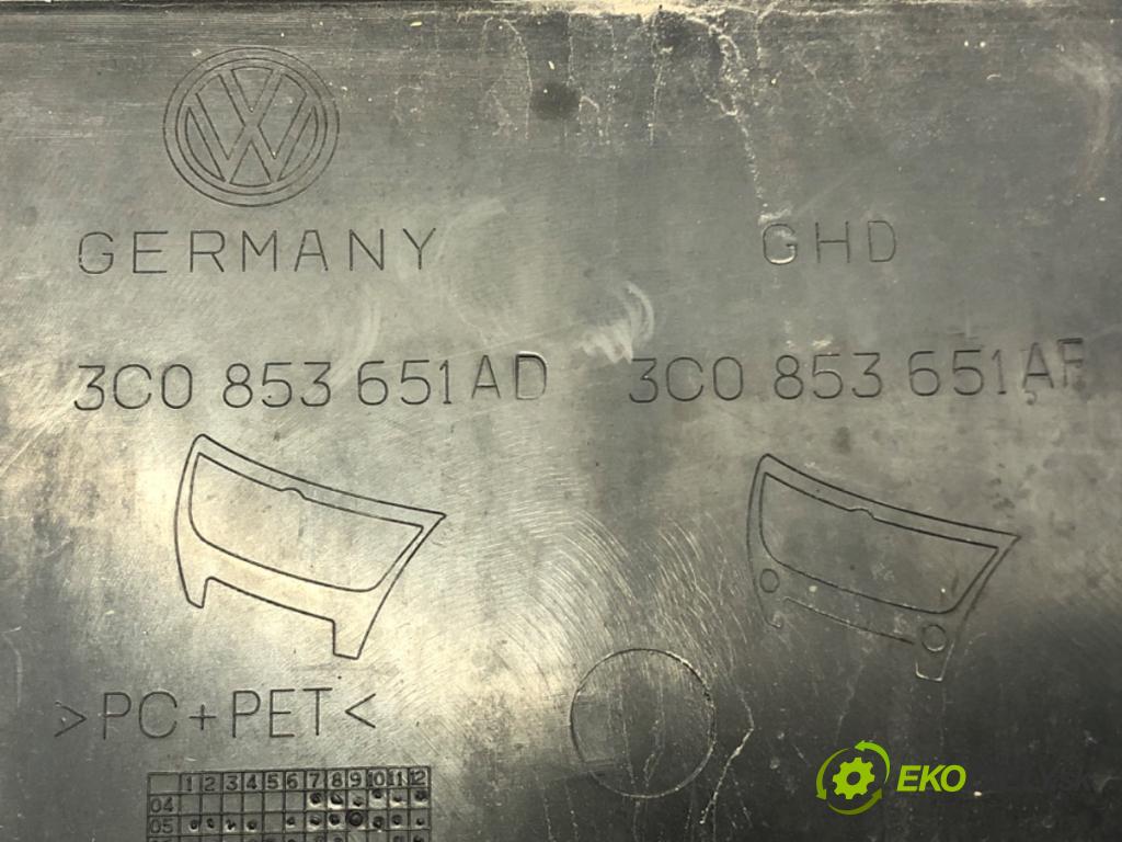 VW PASSAT B6 Variant (3C5) 2005 - 2011    1.9 TDI 77 kW [105 KM] olej napędowy 2005 - 2010  mřížka maska 3C0853651AF (Mřížky (masky) chladičů)