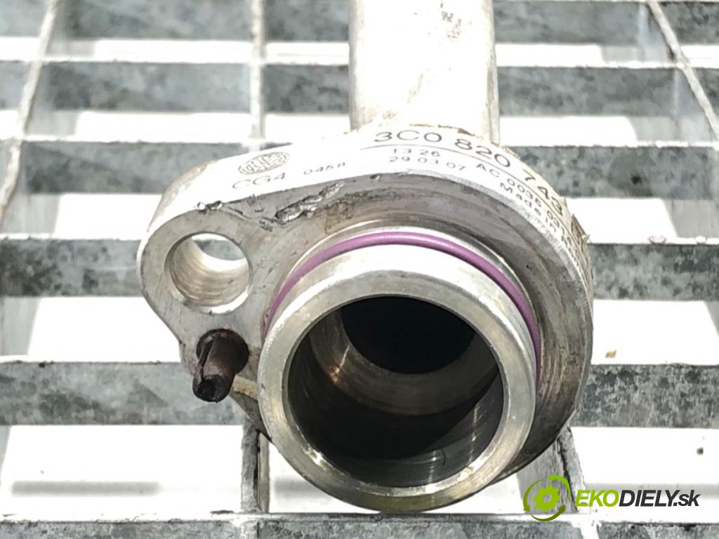 VW PASSAT B6 Variant (3C5) 2005 - 2011    1.9 TDI 77 kW [105 KM] olej napędowy 2005 - 2010  rúrka klimatizácie 3C0820743BH (Rúrky klimatizácie)