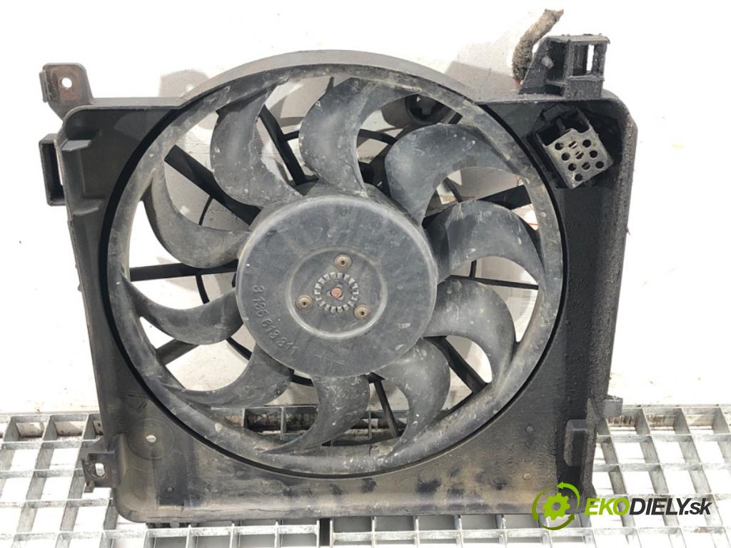 OPEL ASTRA H GTC (A04) 2005 - 2010    1.9 CDTi (L08) 110 kW [150 KM] olej napędowy 2005 - 2010  Ventilátor chladiča 0130303304 24467442 (Ventilátory)