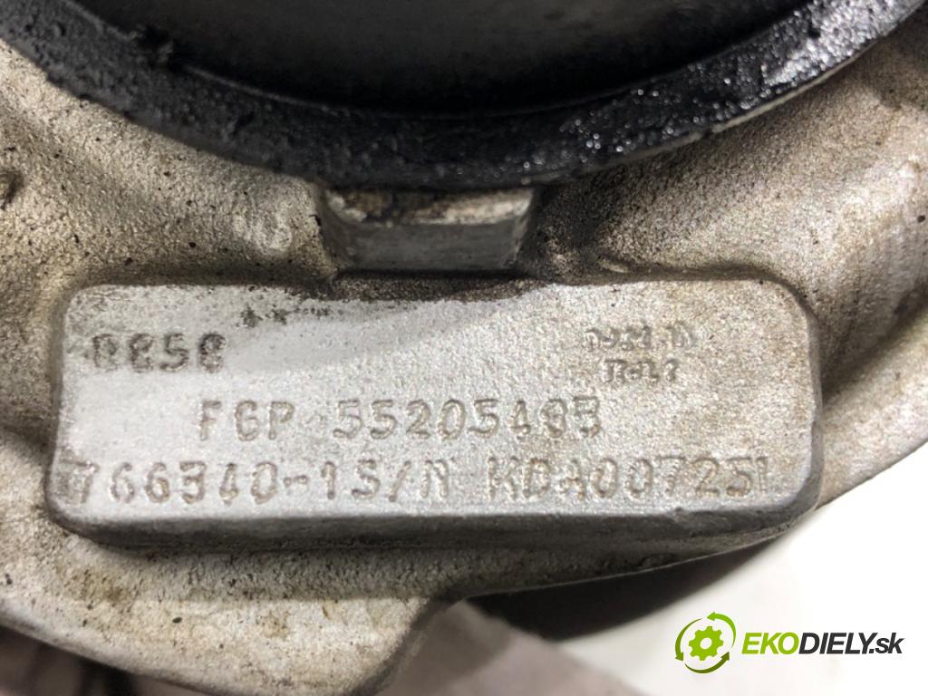 OPEL ASTRA H GTC (A04) 2005 - 2010    1.9 CDTi (L08) 110 kW [150 KM] olej napędowy 2005 - 2010  turbo 55205483 (Turbodúchadla (kompletní))