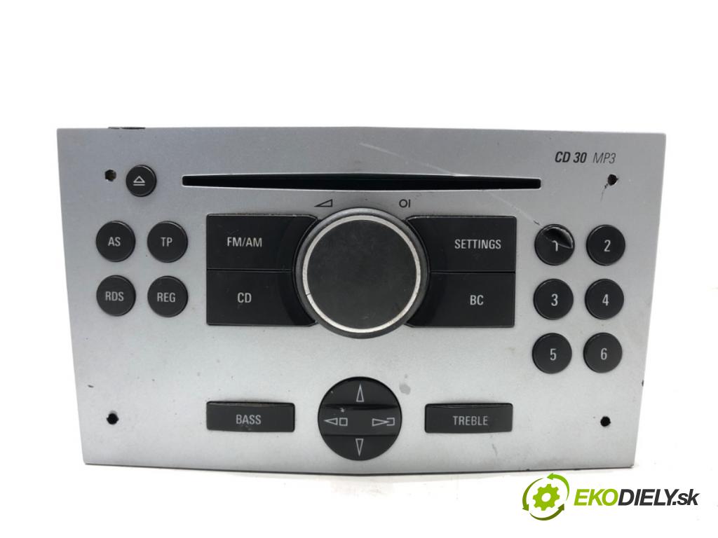 OPEL ASTRA H GTC (A04) 2005 - 2010    1.9 CDTi (L08) 110 kW [150 KM] olej napędowy 2005 - 2010  RADIO 13154305 (Audio zariadenia)