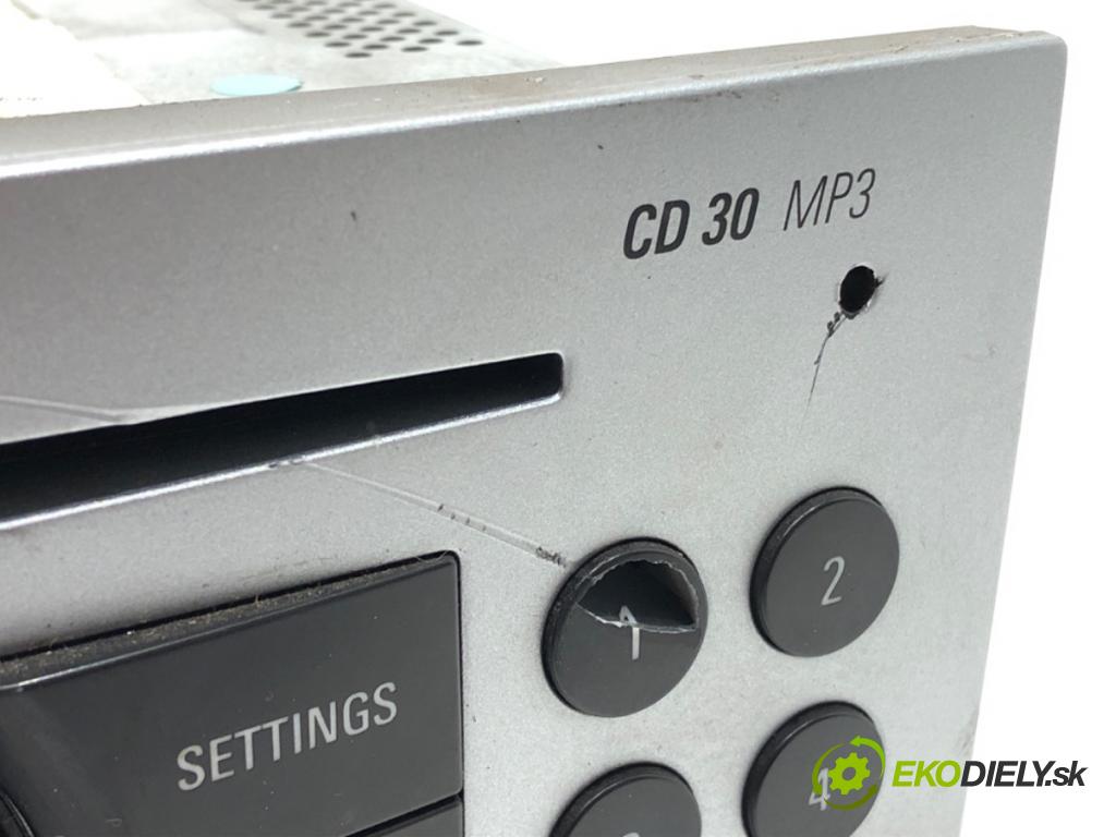 OPEL ASTRA H GTC (A04) 2005 - 2010    1.9 CDTi (L08) 110 kW [150 KM] olej napędowy 2005 - 2010  RADIO 13154305 (Audio zariadenia)