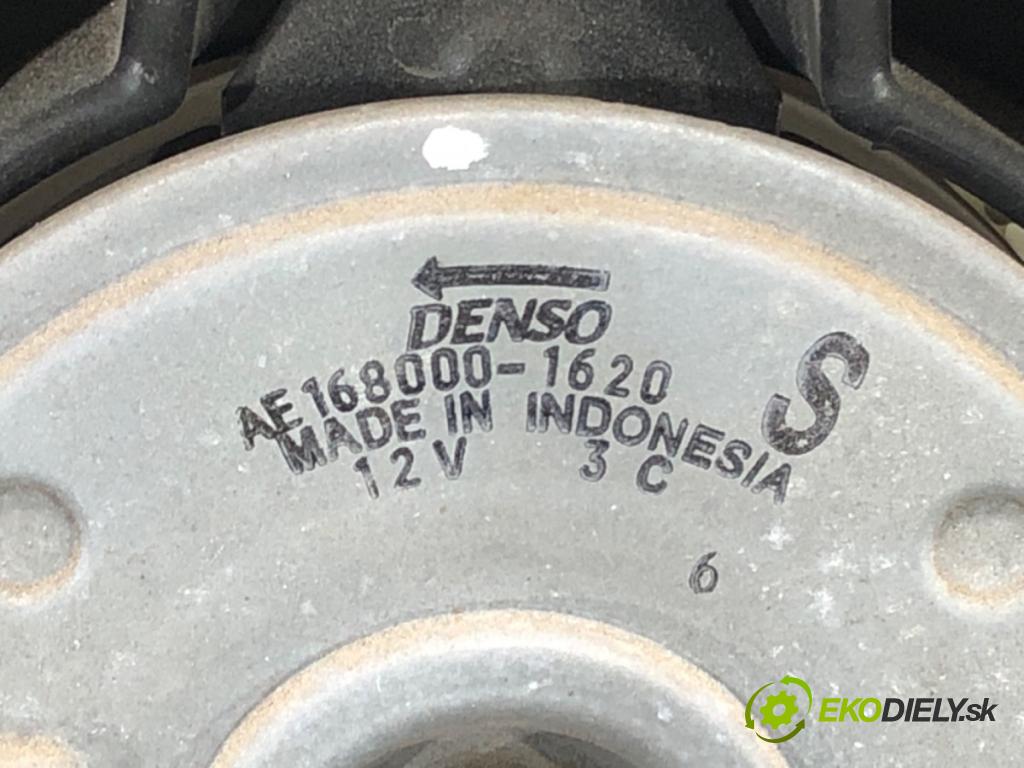 MITSUBISHI MIRAGE / SPACE STAR VI liftback (A0_A) 2012 - 2022    1.2 (A03A) 59 kW [80 KM] benzyna 2012 - 2022  Ventilátor chladiča 168000-1620 (Ventilátory)