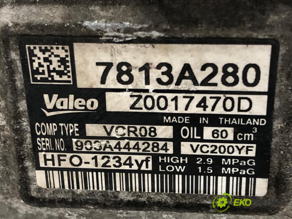 MITSUBISHI MIRAGE / SPACE STAR VI liftback (A0_A) 2012 - 2022    1.2 (A03A) 59 kW [80 KM] benzyna 2012 - 2022  kompresor klimatizace 7813A280 (Kompresory)