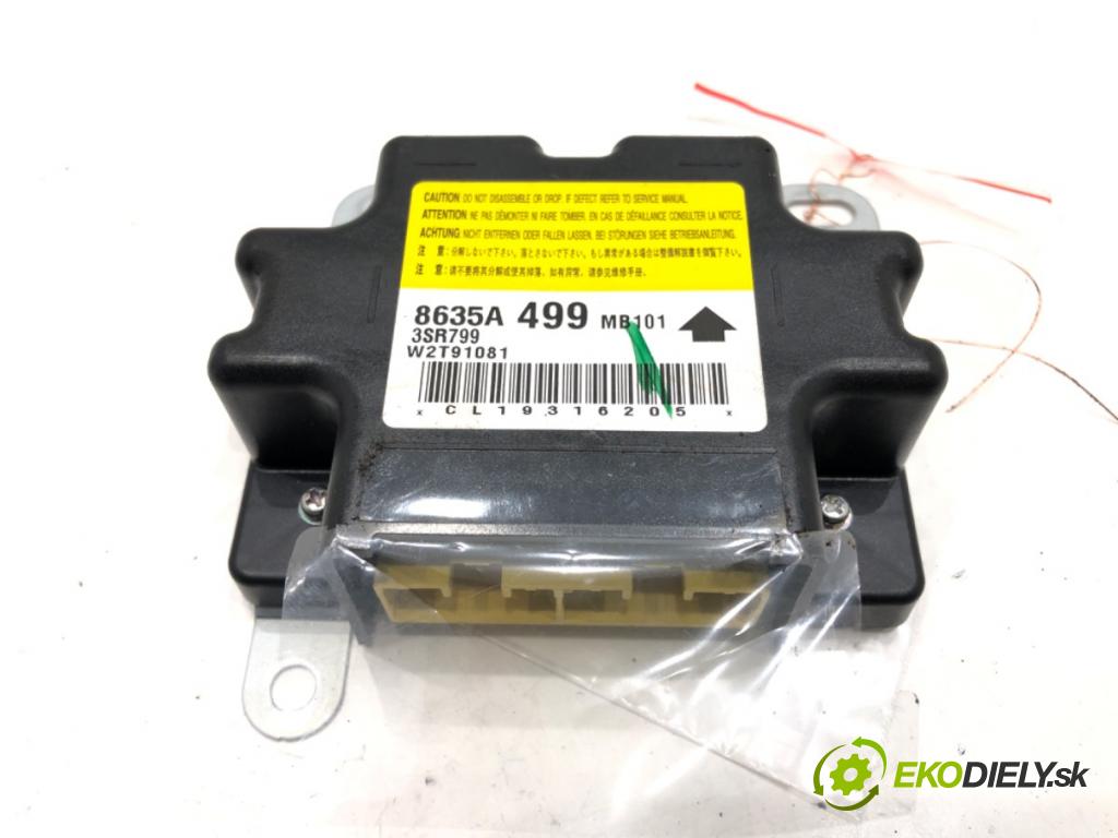 MITSUBISHI MIRAGE / SPACE STAR VI liftback (A0_A) 2012 - 2022    1.2 (A03A) 59 kW [80 KM] benzyna 2012 - 2022  senzor airbag 8635A499 (Snímače)