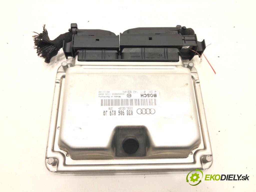 AUDI A4 B6 (8E2) 2000 - 2005    1.9 TDI 96 kW [130 KM] olej napędowy 2000 - 2004  riadiaca jednotka Motor 038906019JQ 0281011142 (Riadiace jednotky)