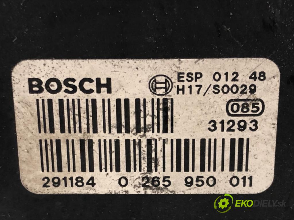 AUDI A4 B6 (8E2) 2000 - 2005    1.9 TDI 96 kW [130 KM] olej napędowy 2000 - 2004  Pumpa ABS 0265950011 (Pumpy ABS)