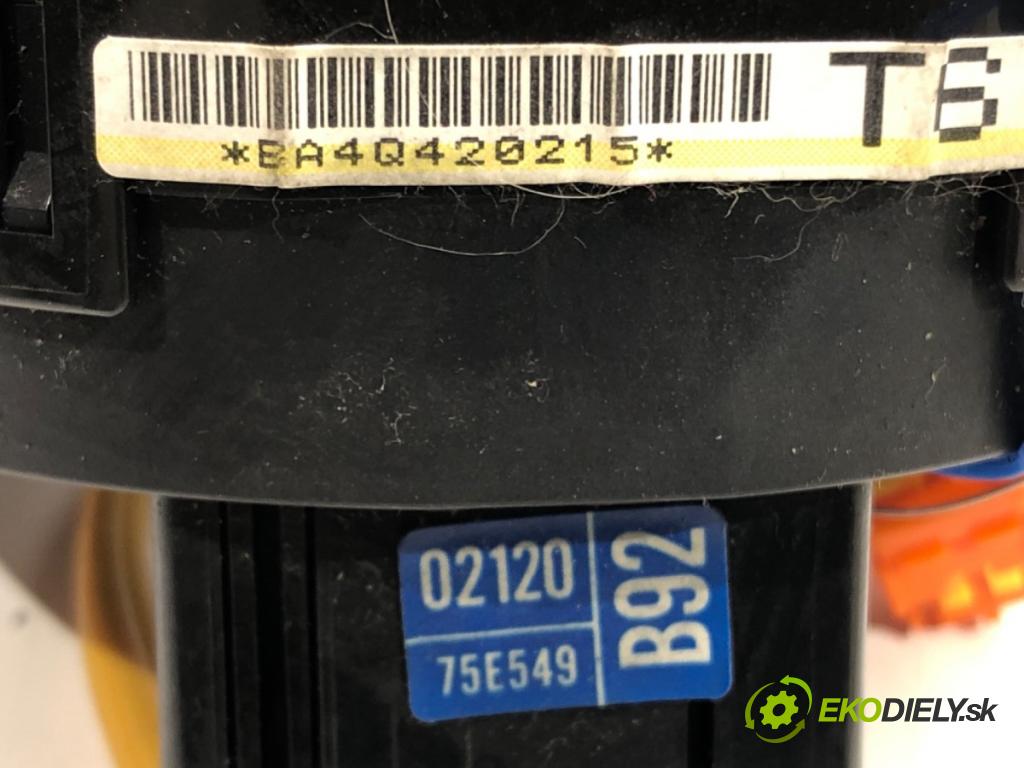 TOYOTA AURIS (_E18_) 2012 - 2018    1.6 (ZRE181_, ZRE185_) 97 kW [132 KM] benzyna 2012 - 2018  Krúžok, slimák airbag  (Airbagy)