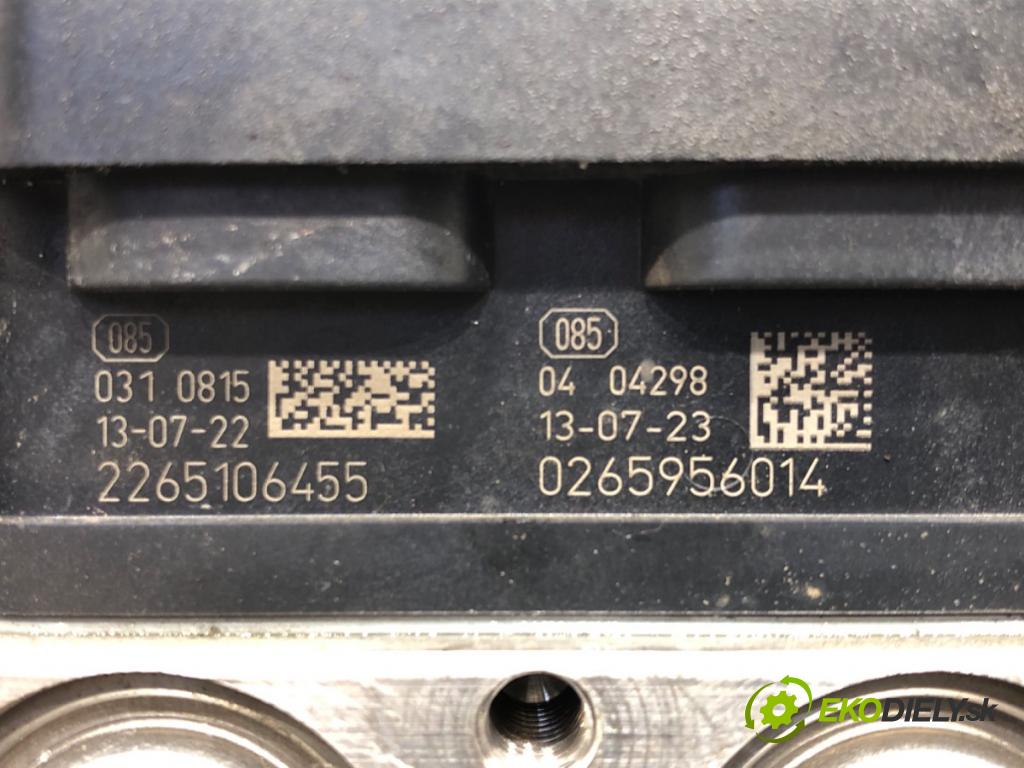 TOYOTA AURIS (_E18_) 2012 - 2018    1.6 (ZRE181_, ZRE185_) 97 kW [132 KM] benzyna 2012 - 2018  Pumpa ABS 0265956014 (Pumpy ABS)