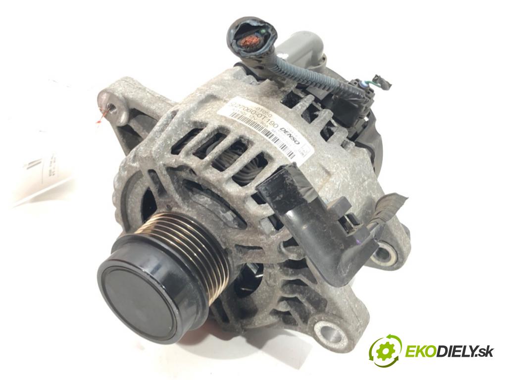 TOYOTA AURIS (_E18_) 2012 - 2018    1.6 (ZRE181_, ZRE185_) 97 kW [132 KM] benzyna 2012 - 2018  Alternátor 27060-0T190 (Alternátory)