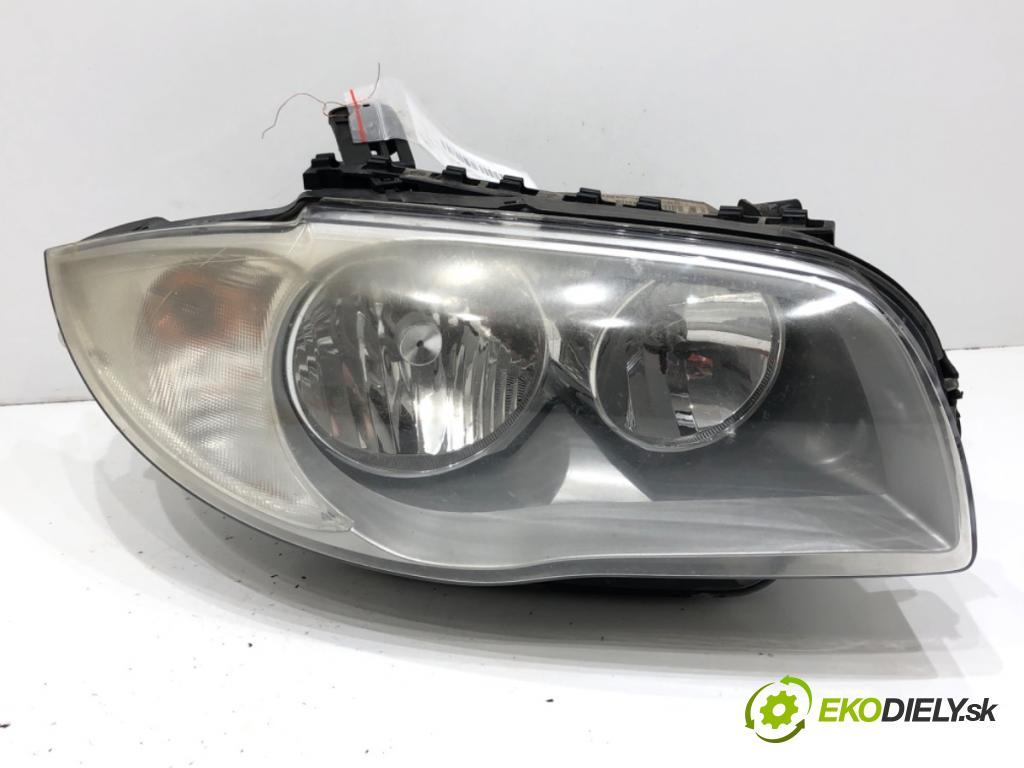 BMW 1 (E87) 2003 - 2013    116 i 85 kW [115 KM] benzyna 2004 - 2011  Svetlomet pravy predný 6924486