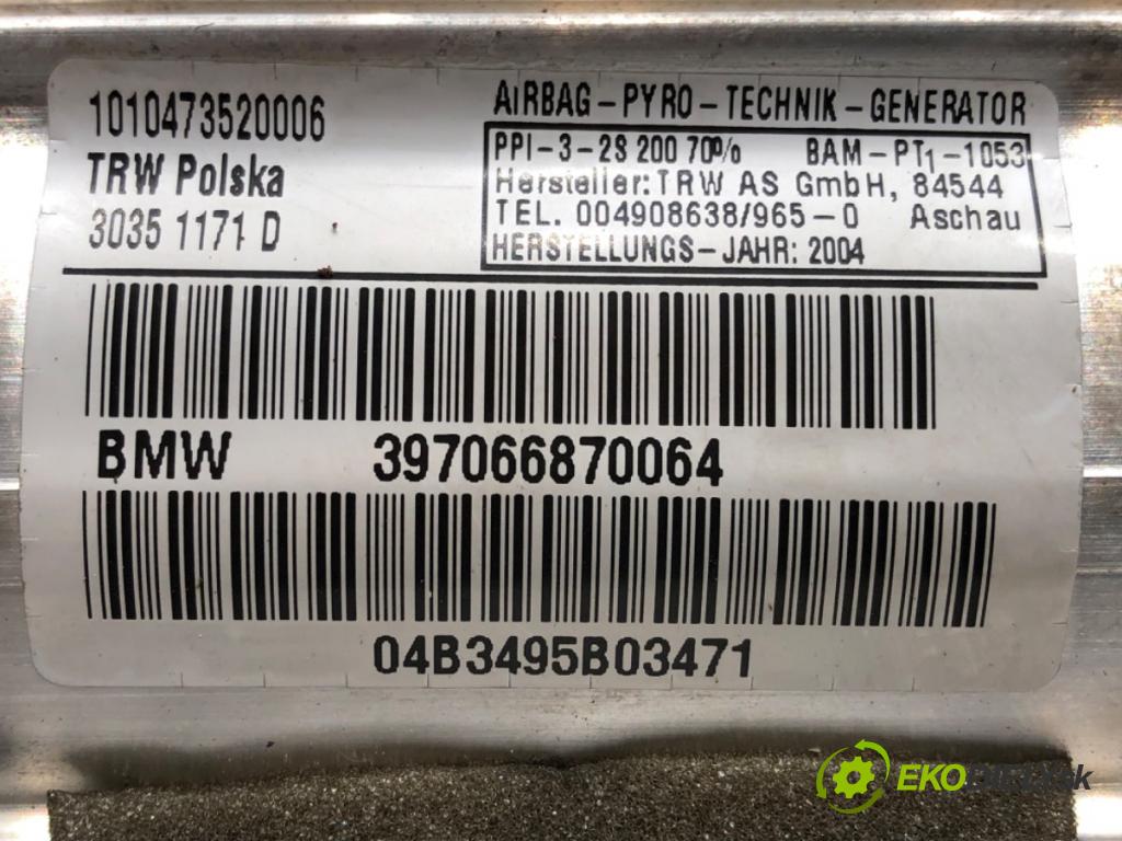BMW 1 (E87) 2003 - 2013    116 i 85 kW [115 KM] benzyna 2004 - 2011  AirBag spolujazdca  (Airbagy)