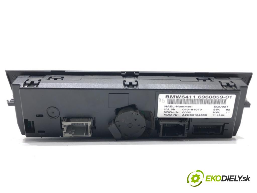 BMW 1 (E87) 2003 - 2013    116 i 85 kW [115 KM] benzyna 2004 - 2011  Panel ovládania kúrenia 6960859 (Prepínače, spínače, tlačidlá a ovládače kúrenia)