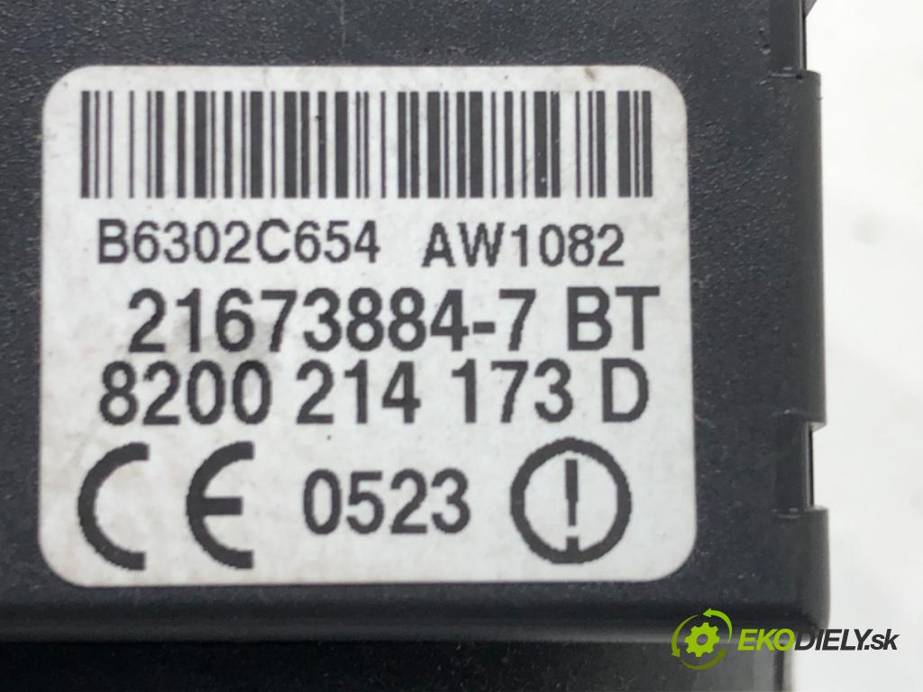 RENAULT MODUS / GRAND MODUS (F/JP0_) 2004 - 2022    1.2 (JP0C, JP0K, FP0C, FP0K, FP0P, JP0P, JP0T) 55 kW [75 KM] benzyna 2004 - 2022  spinačka 8200214173D (Spínacie skrinky a kľúče)
