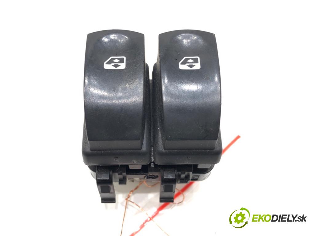 RENAULT MODUS / GRAND MODUS (F/JP0_) 2004 - 2022    1.2 (JP0C, JP0K, FP0C, FP0K, FP0P, JP0P, JP0T) 55 kW [75 KM] benzyna 2004 - 2022  Prepínač okien  (Prepínače, spínače, tlačidlá a ovládače kúrenia)
