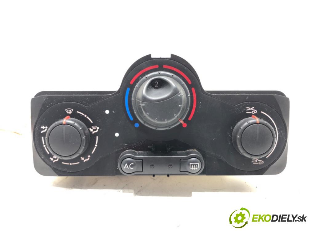 RENAULT MODUS / GRAND MODUS (F/JP0_) 2004 - 2022    1.2 (JP0C, JP0K, FP0C, FP0K, FP0P, JP0P, JP0T) 55 kW [75 KM] benzyna 2004 - 2022  Panel ovládania kúrenia 030967W (Prepínače, spínače, tlačidlá a ovládače kúrenia)