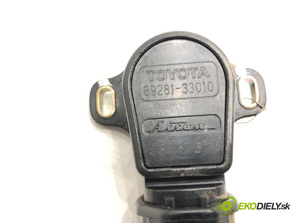 TOYOTA RAV 4 II (_A2_) 2000 - 2005    2.0 D 4WD (CLA20_, CLA21_) 85 kW [116 KM] olej napędowy 2001 - 2005  Potenciometer plynu 89281-33010 (Pedále)