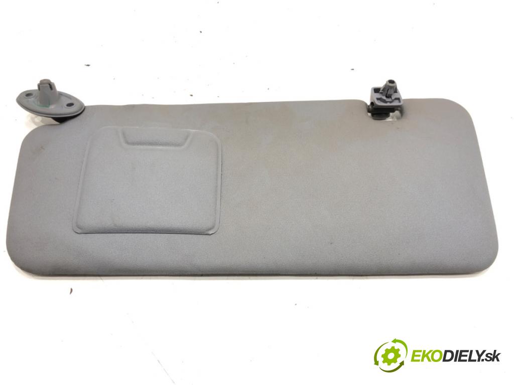 TOYOTA RAV 4 II (_A2_) 2000 - 2005    2.0 D 4WD (CLA20_, CLA21_) 85 kW [116 KM] olej napędowy 2001 - 2005  Clona slnečná ľavy