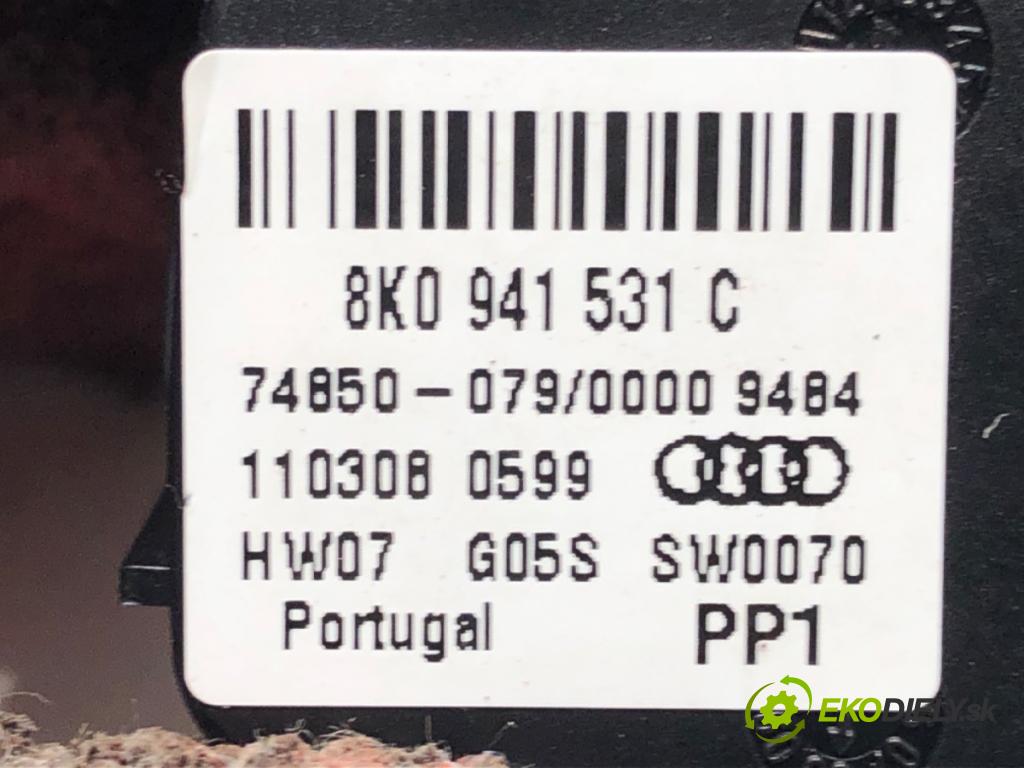 AUDI A4 B8 Avant (8K5) 2007 - 2015    1.8 TFSI 118 kW [160 KM] benzyna 2007 - 2012  spínač světel 8K0941531C