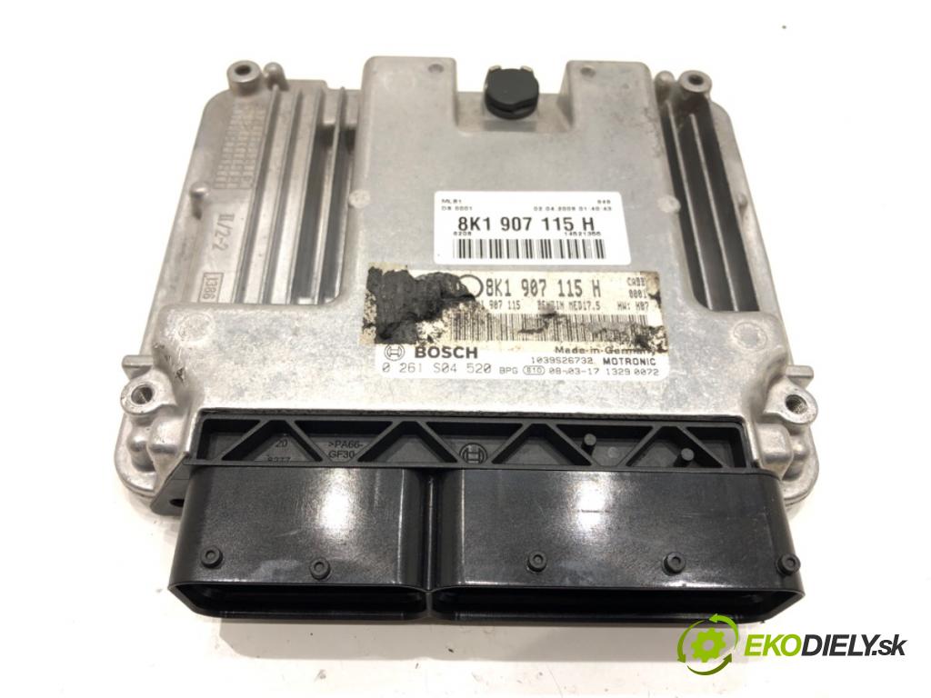 AUDI A4 B8 Avant (8K5) 2007 - 2015    1.8 TFSI 118 kW [160 KM] benzyna 2007 - 2012  riadiaca jednotka Motor 8K1907115H (Riadiace jednotky)