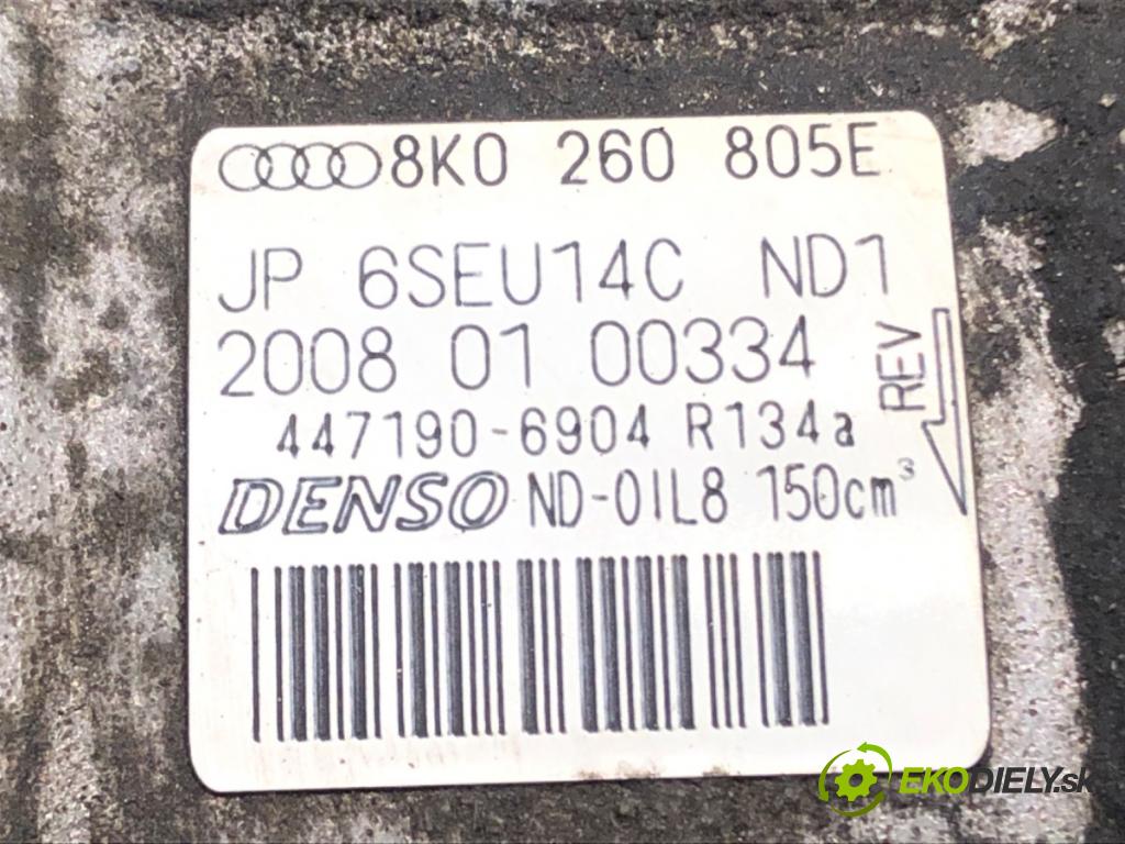 AUDI A4 B8 Avant (8K5) 2007 - 2015    1.8 TFSI 118 kW [160 KM] benzyna 2007 - 2012  kompresor klimatizace 8K0260805E (Kompresory)