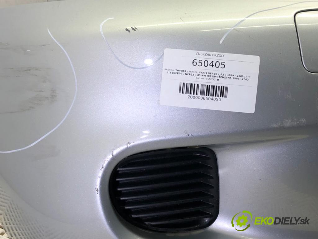 TOYOTA YARIS VERSO (_P2_) 1999 - 2005    1.3 (NCP20_, NCP22_) 63 kW [86 KM] benzyna 1999 - 2002  nárazník přední část  (Ostatné)