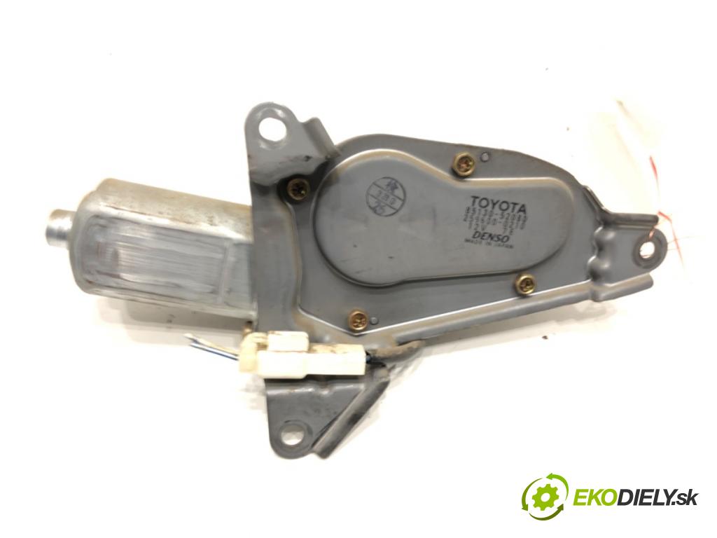 TOYOTA YARIS VERSO (_P2_) 1999 - 2005    1.3 (NCP20_, NCP22_) 63 kW [86 KM] benzyna 1999 - 2002  motor stěračů zadní část 85130-52080