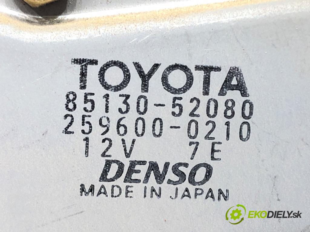 TOYOTA YARIS VERSO (_P2_) 1999 - 2005    1.3 (NCP20_, NCP22_) 63 kW [86 KM] benzyna 1999 - 2002  motor stěračů zadní část 85130-52080