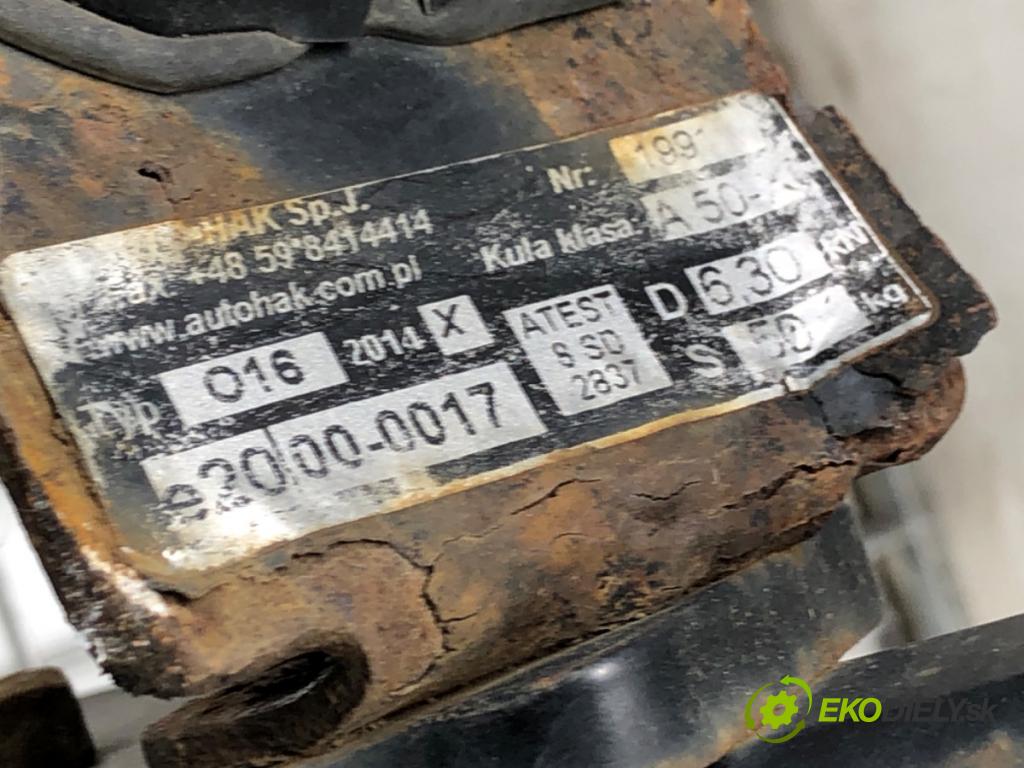 TOYOTA YARIS VERSO (_P2_) 1999 - 2005    1.3 (NCP20_, NCP22_) 63 kW [86 KM] benzyna 1999 - 2002  Hák tažné zařízení  (Tažná zařízení)