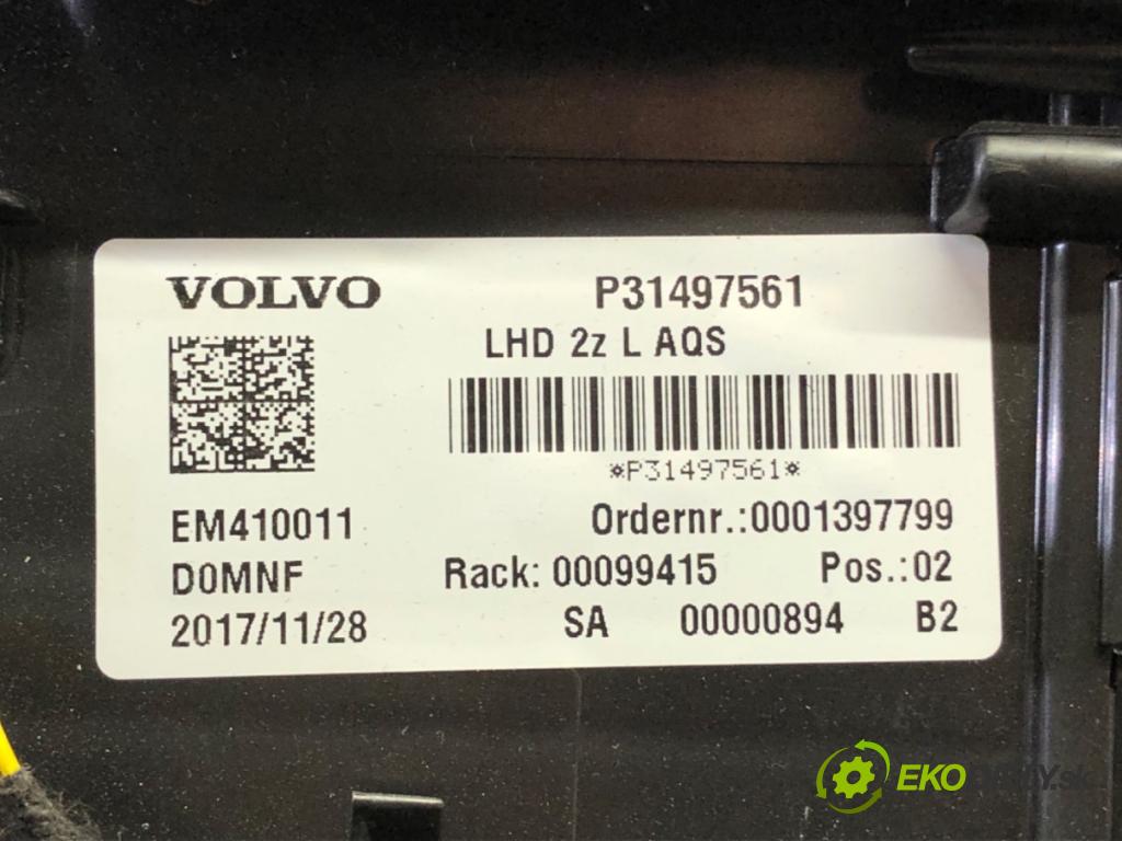 VOLVO XC60 II (246) 2017 - 2022    D4 AWD 140 kW [190 KM] olej napędowy 2017 - 2022  topné těleso radiátor topení 31497561 (Radiátory topení)