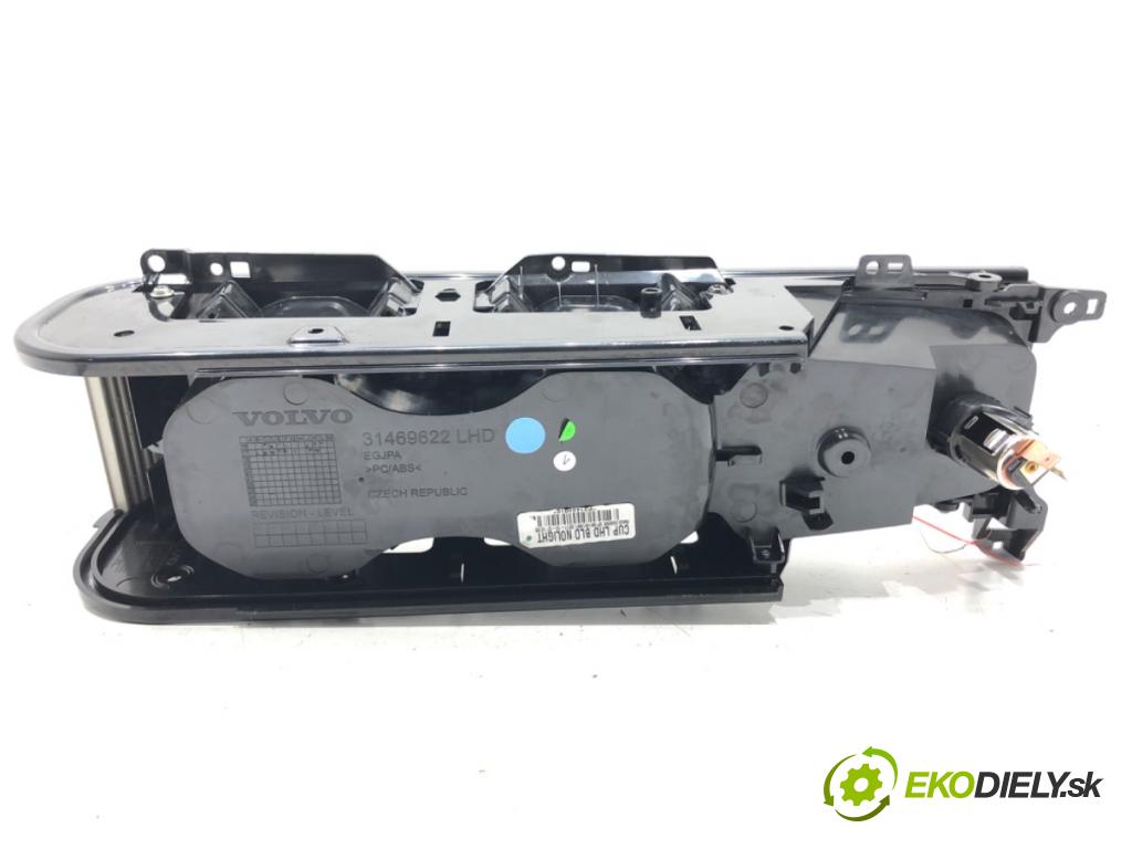 VOLVO XC60 II (246) 2017 - 2022    D4 AWD 140 kW [190 KM] olej napędowy 2017 - 2022  Držiak na nápoje 31469622 (Úchyty, držiaky na nápoje)