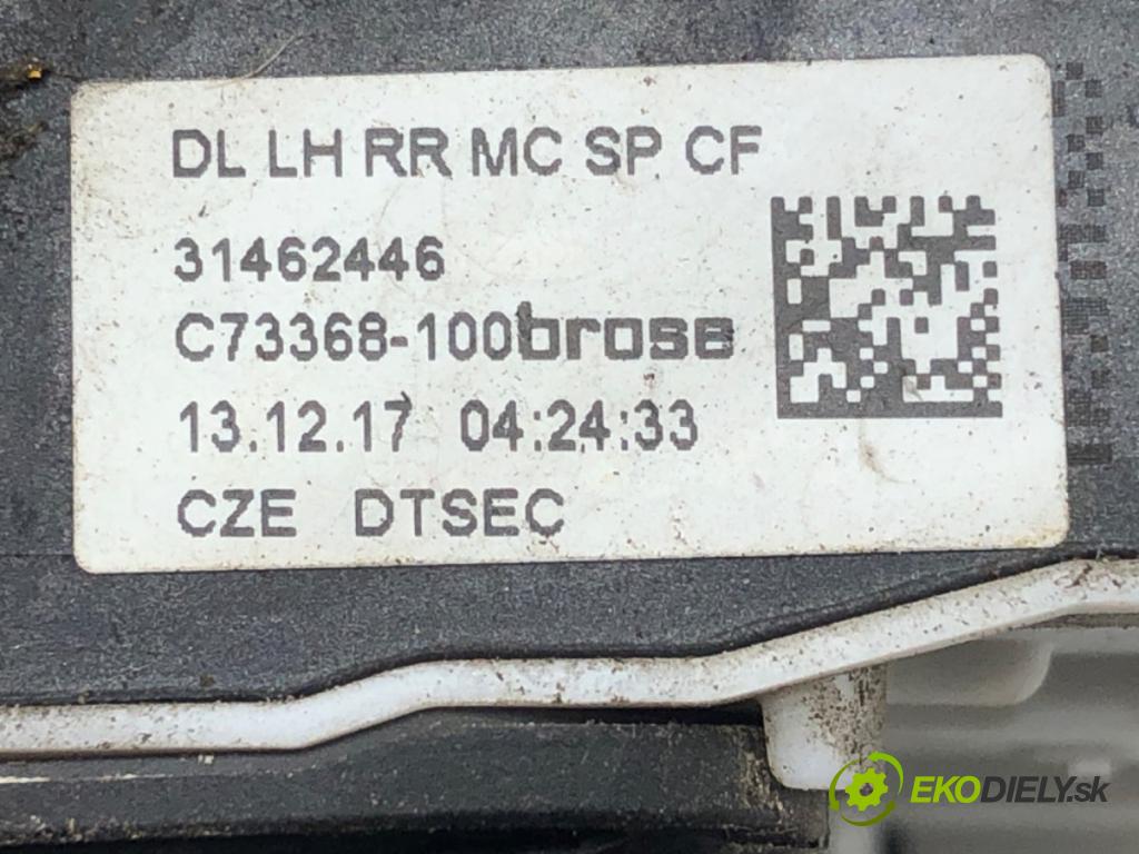 VOLVO XC60 II (246) 2017 - 2022    D4 AWD 140 kW [190 KM] olej napędowy 2017 - 2022  zámok dveře levý zadní část 31462446