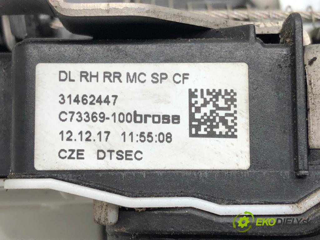 VOLVO XC60 II (246) 2017 - 2022    D4 AWD 140 kW [190 KM] olej napędowy 2017 - 2022  zámok dveře pravý zadní část 31462447
