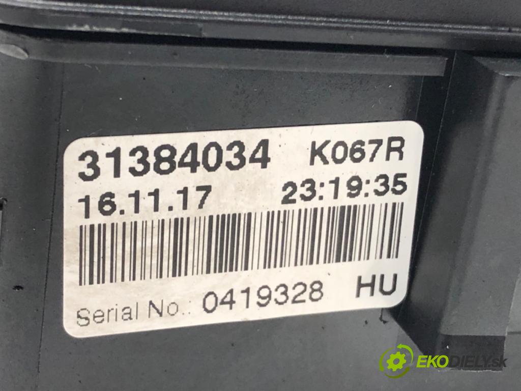 VOLVO XC60 II (246) 2017 - 2022    D4 AWD 140 kW [190 KM] olej napędowy 2017 - 2022  skříňka poistková 31384034 (Pojistkové skříňky)