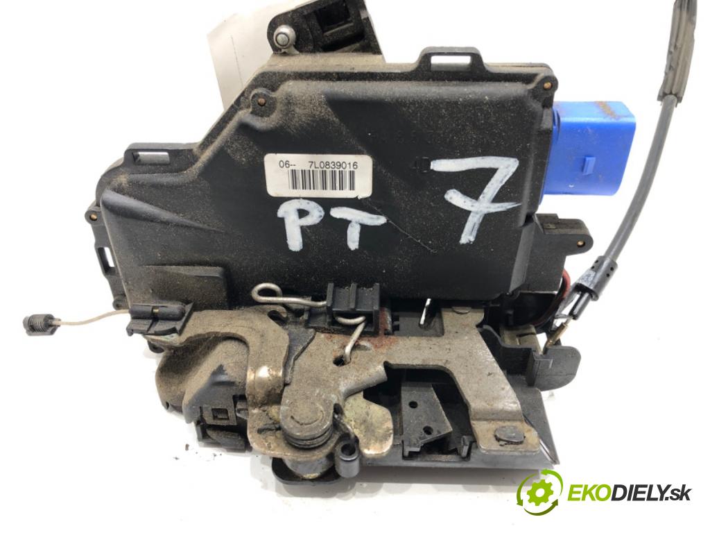 VW TOURAN (1T1, 1T2) 2003 - 2010    1.9 TDI 74 kW [100 KM] olej napędowy 2003 - 2004  zámok dveře pravý zadní část