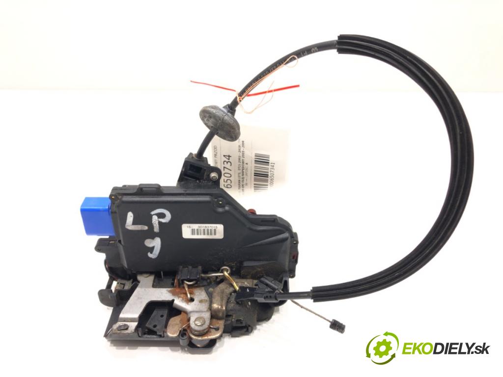 VW TOURAN (1T1, 1T2) 2003 - 2010    1.9 TDI 74 kW [100 KM] olej napędowy 2003 - 2004  zámok dveře levý přední část 3D1837015