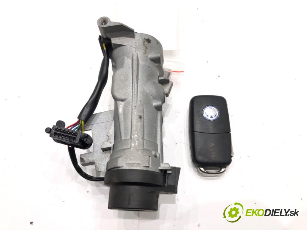 VW TOURAN (1T1, 1T2) 2003 - 2010    1.9 TDI 74 kW [100 KM] olej napędowy 2003 - 2004  spinačka 1K0905865 (Spínacie skrinky a kľúče)