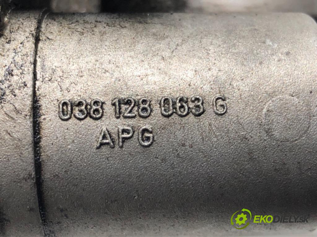 VW TOURAN (1T1, 1T2) 2003 - 2010    1.9 TDI 74 kW [100 KM] olej napędowy 2003 - 2004  Škrtiaca klapka 038128063G (Škrtiace klapky)