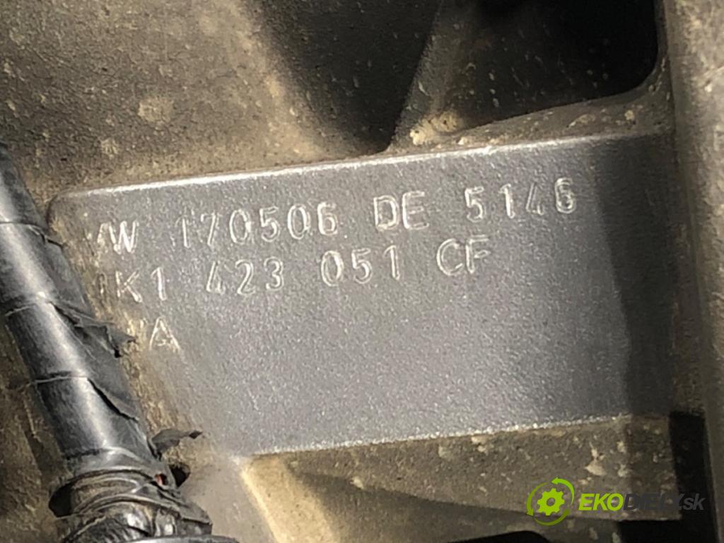 VW TOURAN (1T1, 1T2) 2003 - 2010    1.9 TDI 74 kW [100 KM] olej napędowy 2003 - 2004  riadenie 1K1423051CF (Riadenia)
