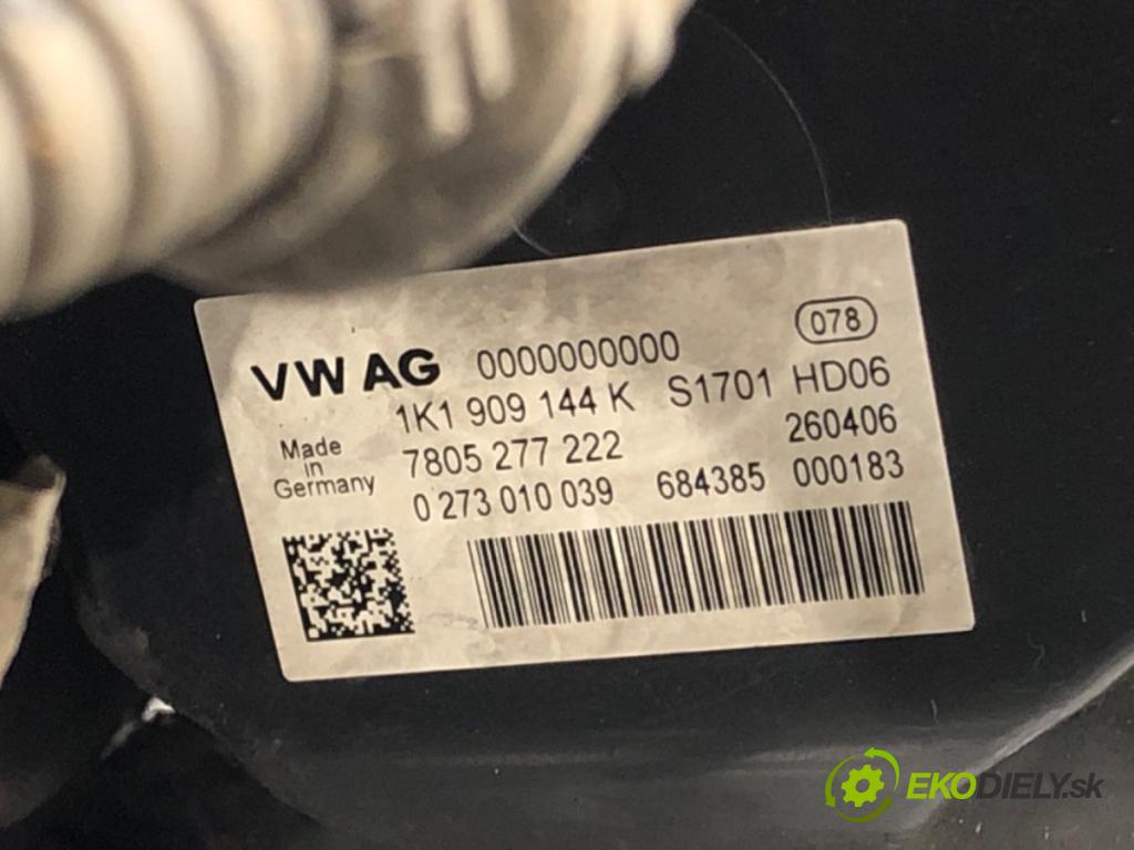 VW TOURAN (1T1, 1T2) 2003 - 2010    1.9 TDI 74 kW [100 KM] olej napędowy 2003 - 2004  riadenie 1K1423051CF (Riadenia)