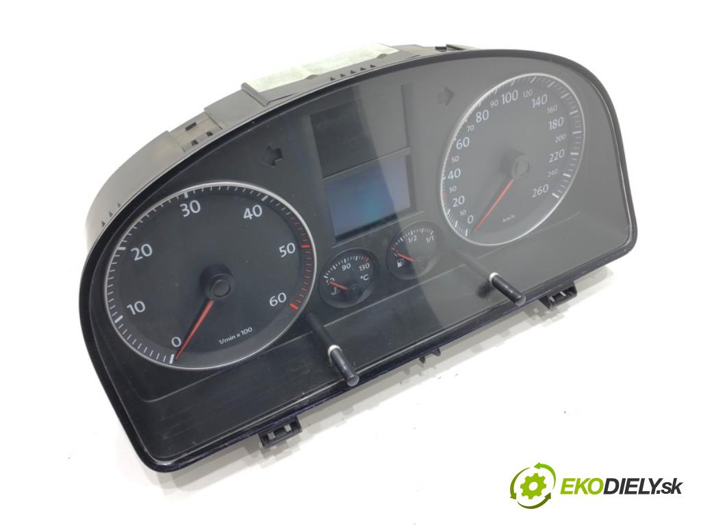 VW TOURAN (1T1, 1T2) 2003 - 2010    1.9 TDI 74 kW [100 KM] olej napędowy 2003 - 2004  Prístrojovka 1T0920860A (Prístrojové dosky, displeje)