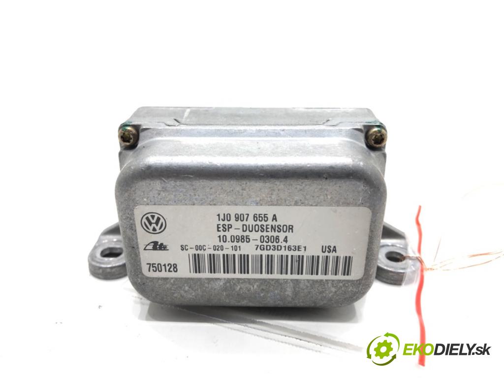VW TOURAN (1T1, 1T2) 2003 - 2010    1.9 TDI 74 kW [100 KM] olej napędowy 2003 - 2004  snímač ESP 1J0907655
