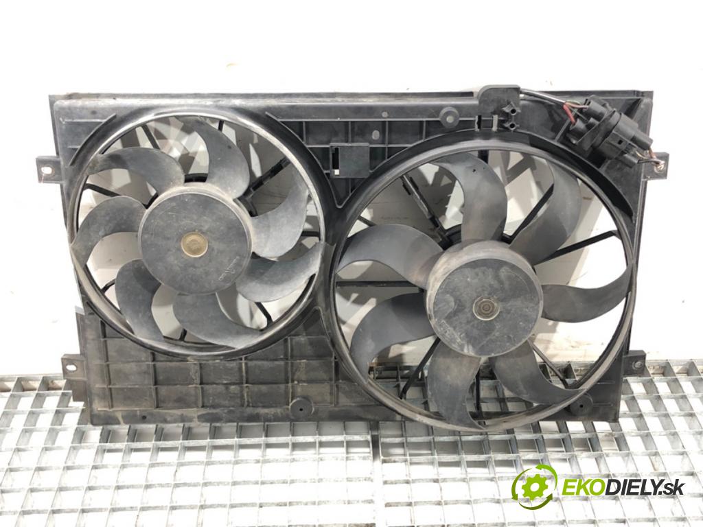 VW PASSAT B6 Variant (3C5) 2005 - 2011    1.9 TDI 77 kW [105 KM] olej napędowy 2005 - 2010  ventilátor chladiče  (Ventilátory)