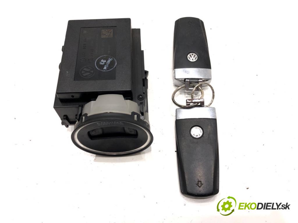 VW PASSAT B6 Variant (3C5) 2005 - 2011    1.9 TDI 77 kW [105 KM] olej napędowy 2005 - 2010  spinačka 3C0905843M (Spínacie skrinky a kľúče)