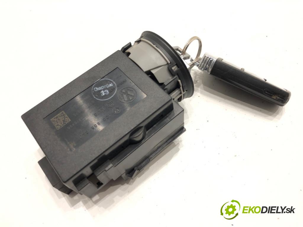 VW PASSAT B6 Variant (3C5) 2005 - 2011    1.9 TDI 77 kW [105 KM] olej napędowy 2005 - 2010  spinačka 3C0905843M (Spínacie skrinky a kľúče)