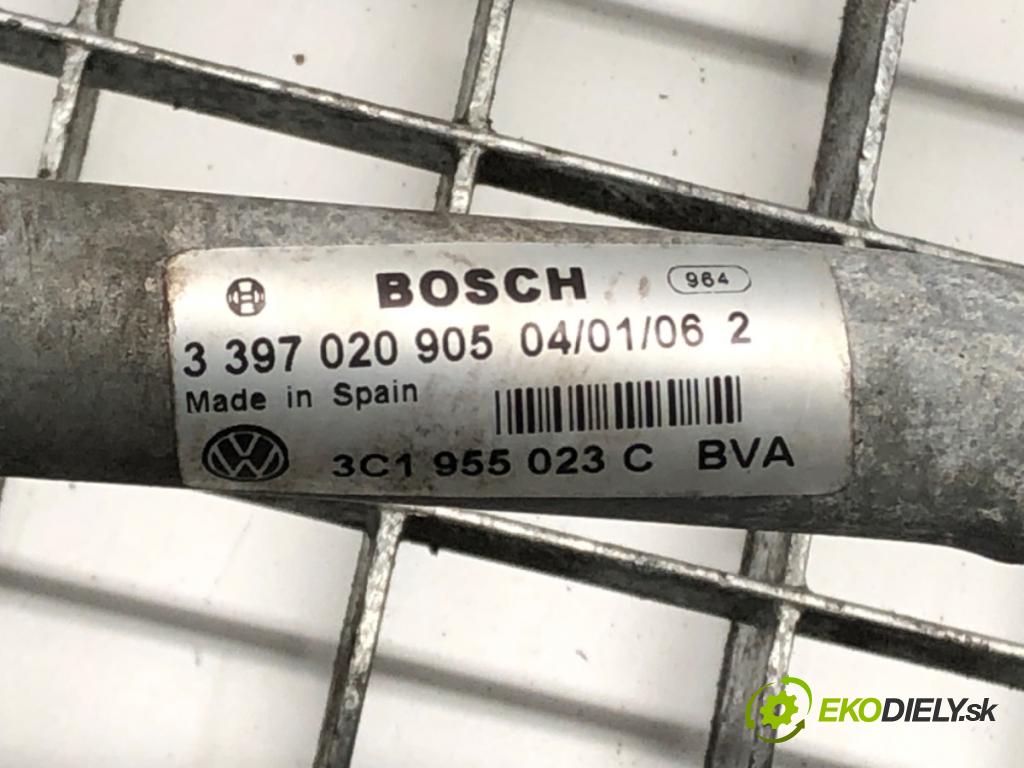 VW PASSAT B6 Variant (3C5) 2005 - 2011    1.9 TDI 77 kW [105 KM] olej napędowy 2005 - 2010  Mechanizmus stieračov predný 3C1955023C (Motorčeky stieračov predné)