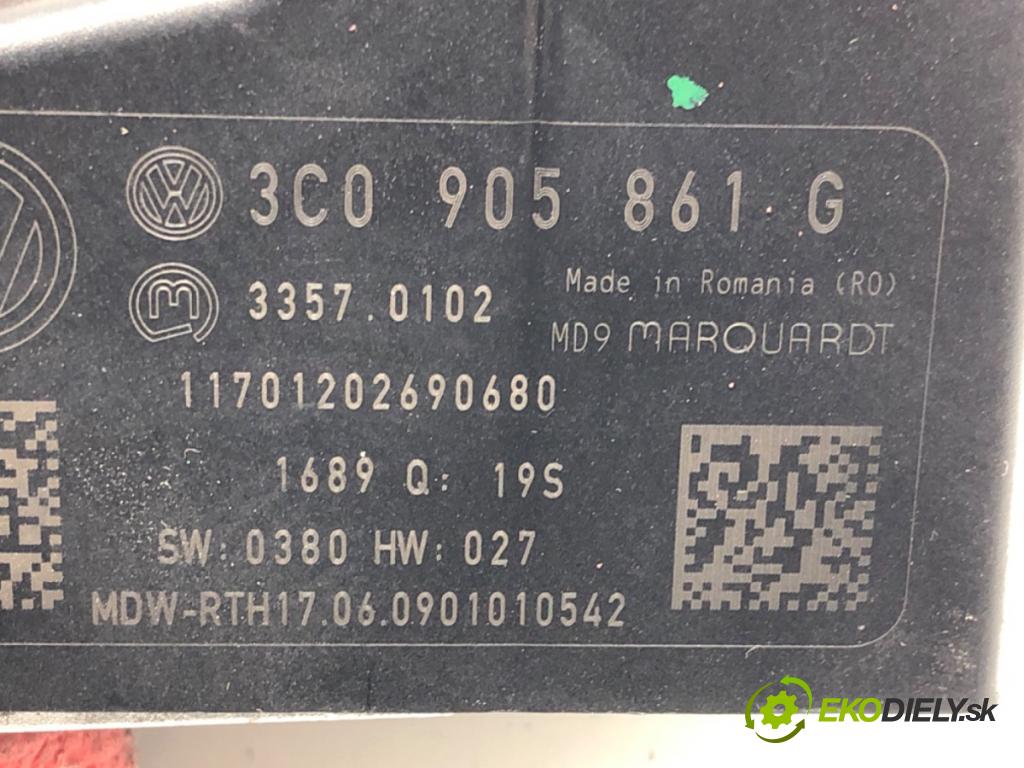 VW PASSAT B6 Variant (3C5) 2005 - 2011    1.9 TDI 77 kW [105 KM] olej napędowy 2005 - 2010  blokáda volantu 3C0905861G (Ostatné)