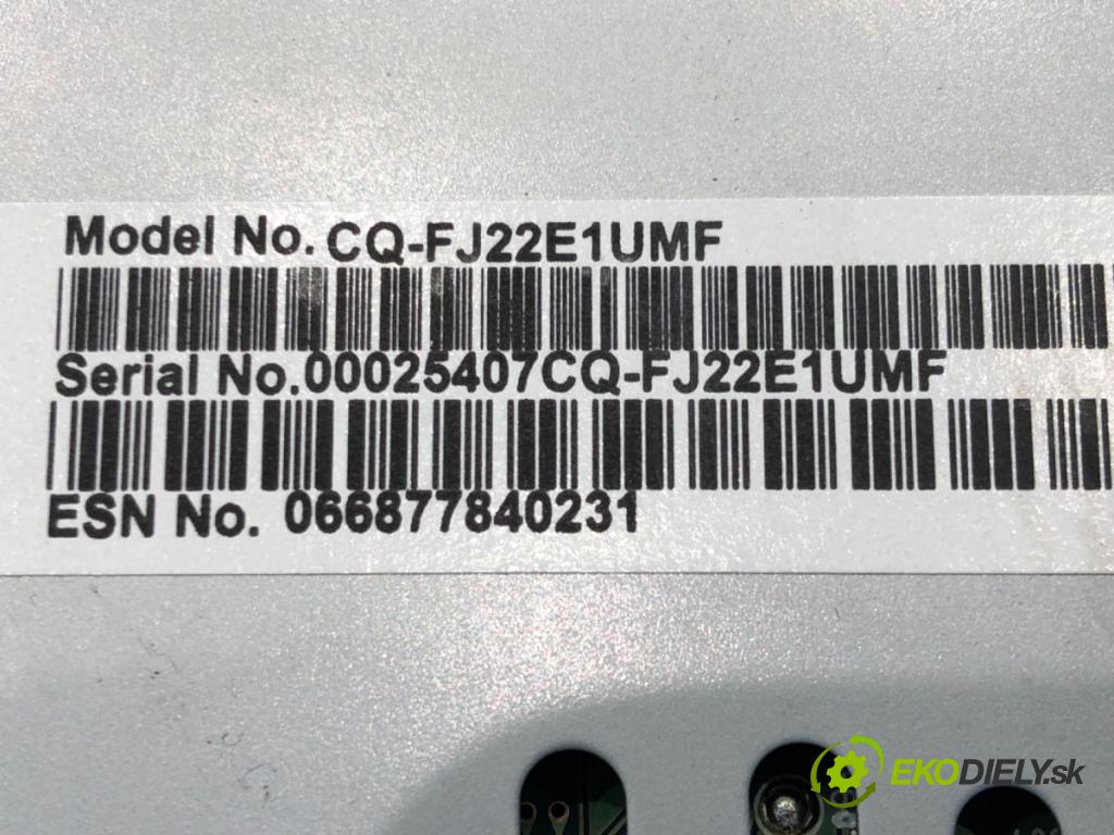 FORD MONDEO V sedan (CD) 2012 - 2022    2.0 EcoBoost 179 kW [243 KM] benzyna 2012 - 2016  RADIO FS7T-19C107-CB (Audio zariadenia)