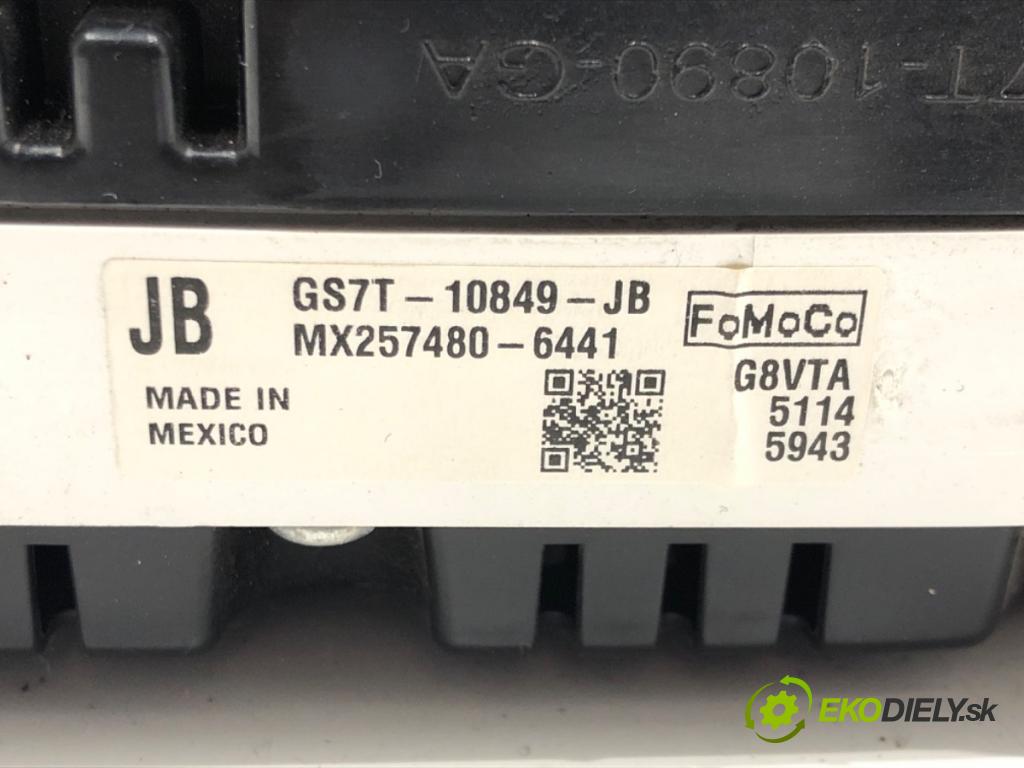 FORD MONDEO V sedan (CD) 2012 - 2022    2.0 EcoBoost 179 kW [243 KM] benzyna 2012 - 2016  Prístrojovka GS7T-10849-JB (Prístrojové dosky, displeje)