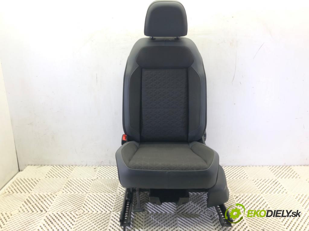 VW T-CROSS (C11) 2018 - 2022    1.0 TSi 85 kW [116 KM] benzyna 2018 - 2022  Sedadlo ľavy predný 